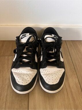 Nike Black and White Skate-Style Sneakers